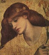 Dante Gabriel Rossetti Sancta Lilias oil painting